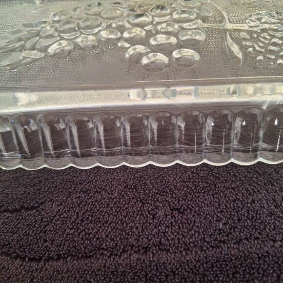 Vintage Indiana Glass Vintage Crystal Happenings 5-Part Relish Tray 60s No. 3678 - Picture 8 of 16